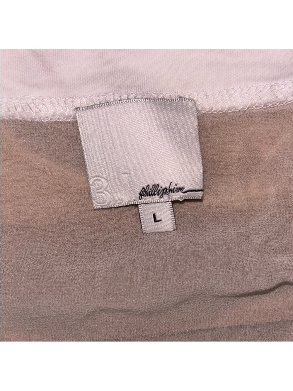 3.1 Phillip Lim Pale Pink Logo Tag Tee View 2